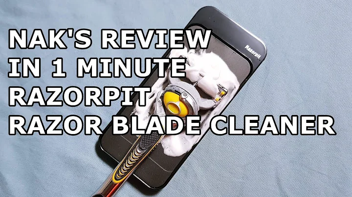 [NAKSREVIEW] RAZORPIT RAZOR BLADE CLEANER REVIEW IN 1 MINUTE