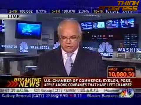 CNBC: 'About-Face' For Chamber of Commerce on Clim...