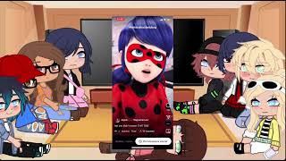 🐞❤️Miraculous characters react to themselves!❤️🐞(Lazy)(read desc)