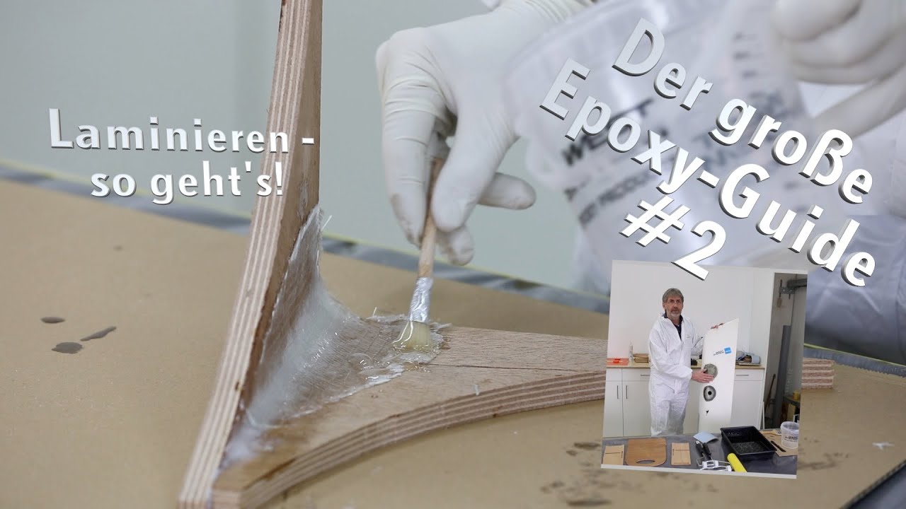 Epoxy-Guide #2: Hohlkehlen ziehen und laminieren
