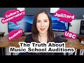 Where I Auditioned for Music School AND My College Audition Journey