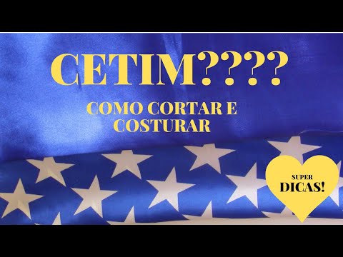 Vídeo: Como Costurar Um Cetim