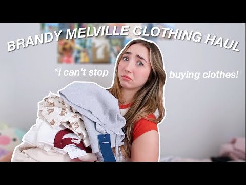 BRANDY MELVILLE TRY-ON CLOTHING HAUL SPRING 2024! 