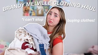 BRANDY MELVILLE TRY-ON CLOTHING HAUL SPRING 2024!