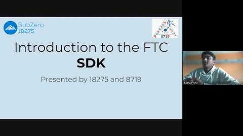 Day 1 : FTC Virtual Programming Camp - SDK and Java