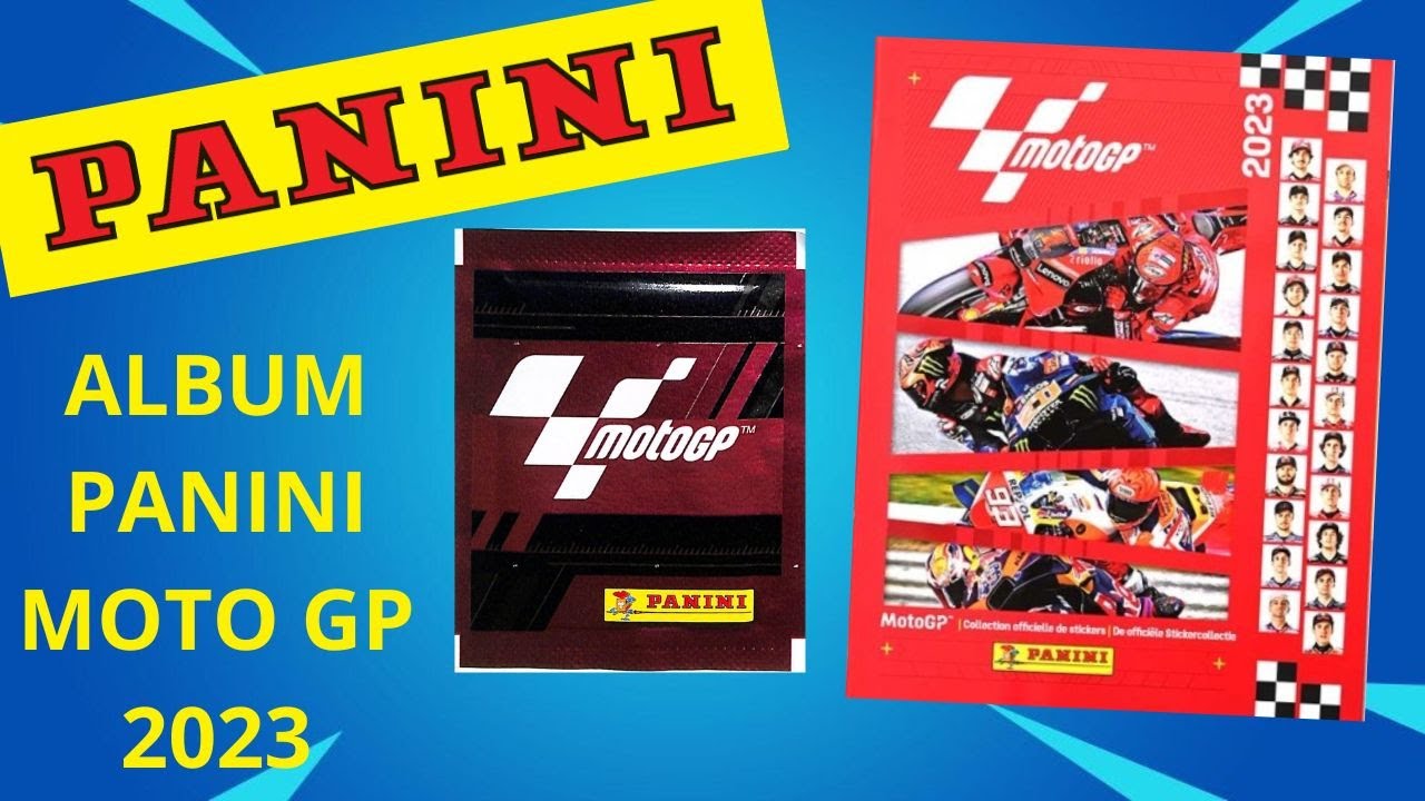 Le MotoGP a maintenant son album Panini