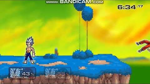 SSF2 Mods | Goku SSGSS and Vegeta MUI (Mastered Ultra instinct)