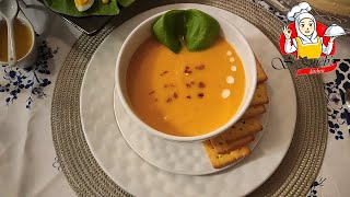 Sweet Potato Soup | خاص رمضان : شوربة البطاطا الحلوة | Recette de Soupe Veloutée Aux Patate Douce