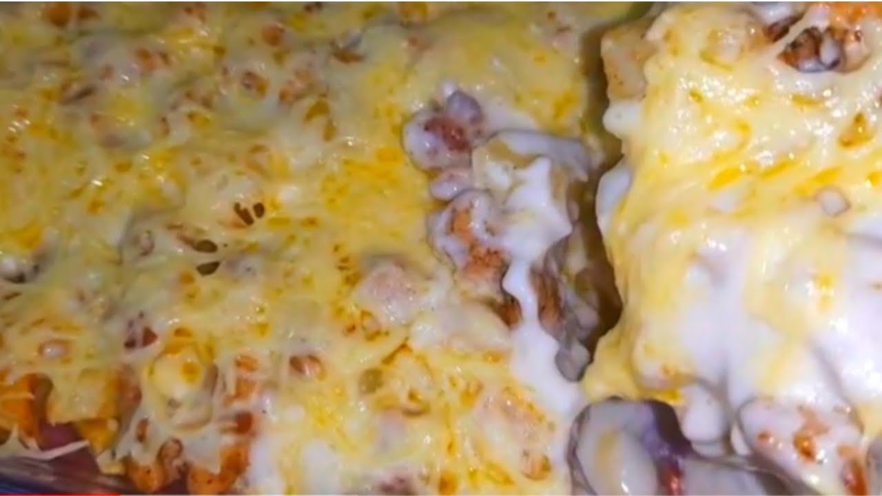 غراتان البطاطا والدجاج بصوص البشاميل 👌👍#غراتان_بطاطا #غراتان#وصفات_رمضان