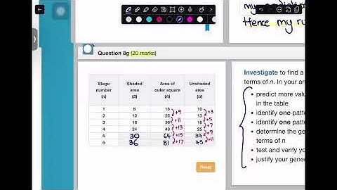 IB MYP Math November 2025 - Final Question - Winter Break Series 