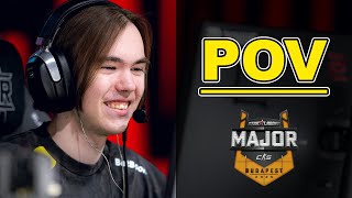 POV: Donk AWP ace | Team Spirit Vs Faze Clan | StarLadder Budapest Major 2025