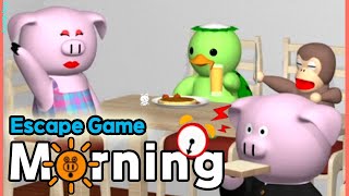 Escape Rooms Morning Walkthrough (NAKAYUBI) | 脱出ゲーム screenshot 4
