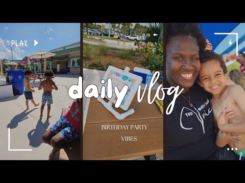DITL Single Mom of 3 Boys * Birthday Party Edition