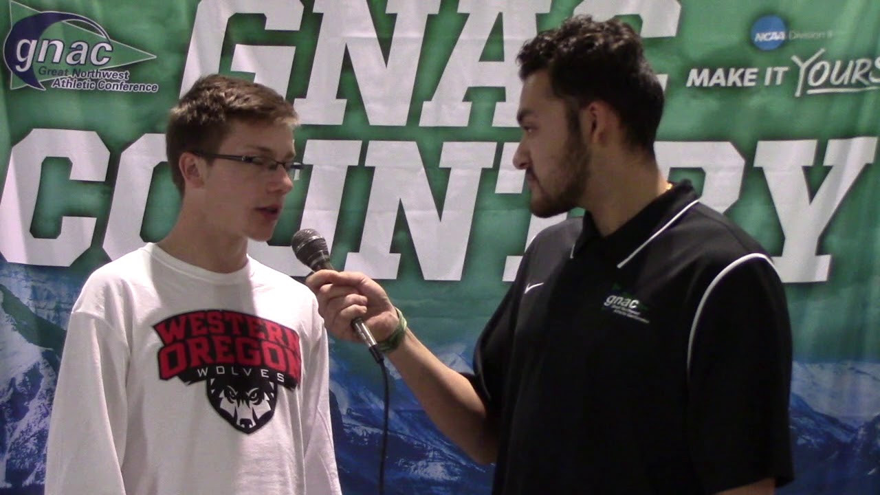 GNAC Indoor Track & Field Championships - David Ribich - YouTube