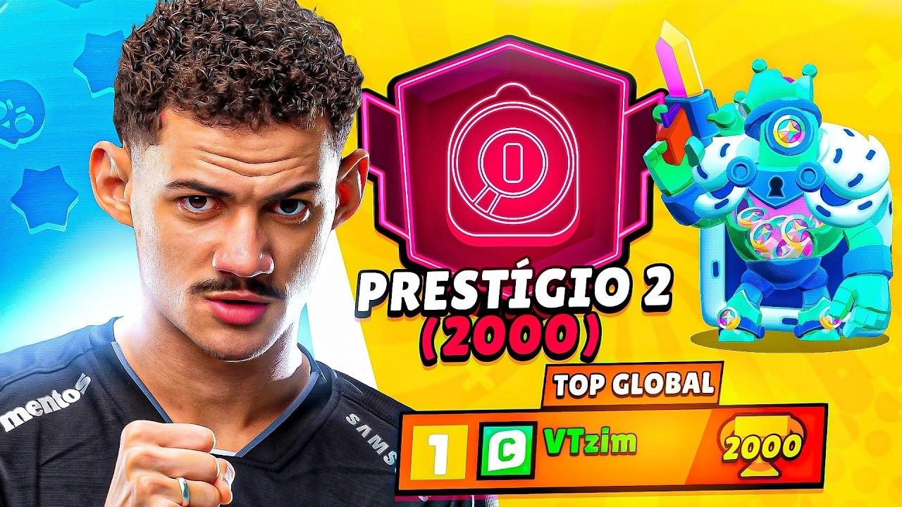 FUI o PRIMEIRO do MUNDO a  SUBIR o RICO PARA os 2.000 TROFÉUS!