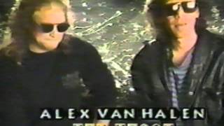 VanHalen - 1991 Interview - Week In Rock