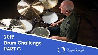 Drum Challenge 2019 Part C - Triplets Flow - Bruce Becker