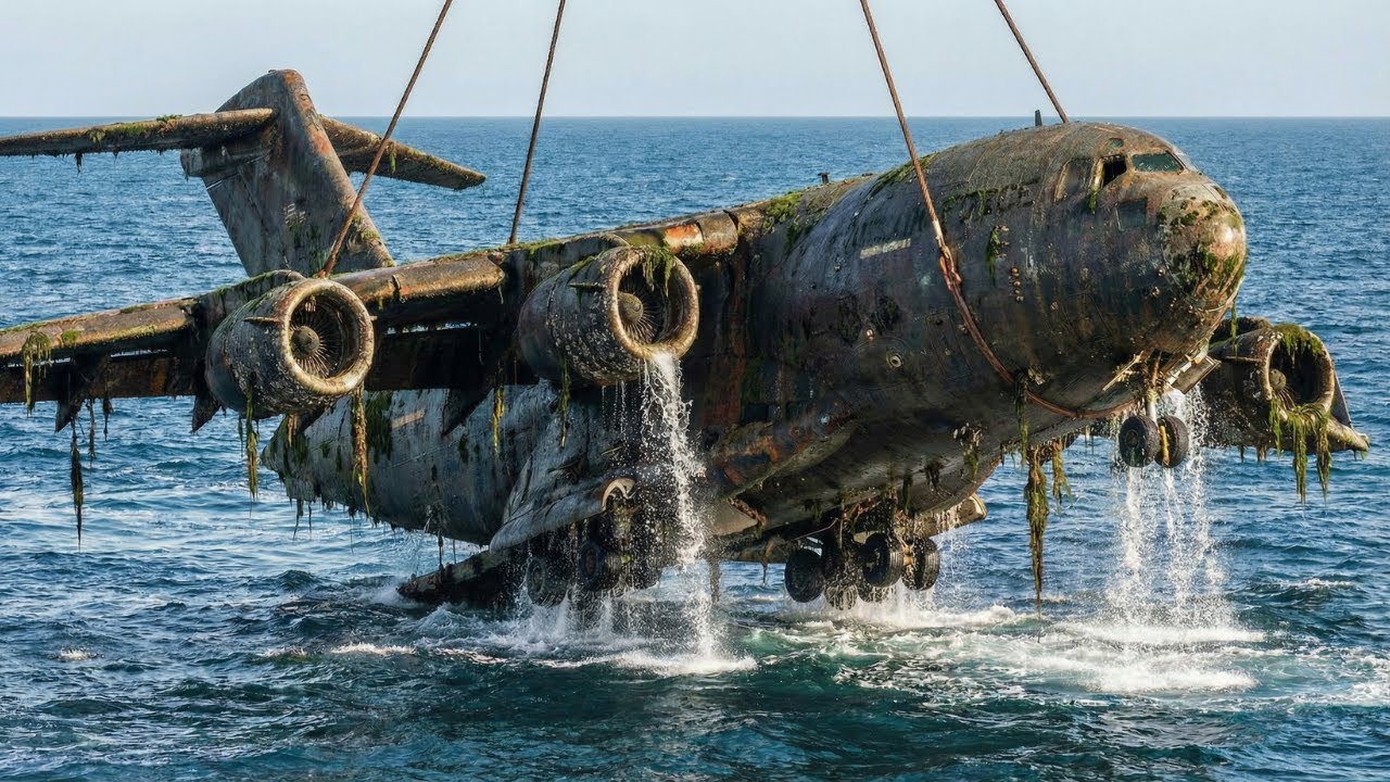 Restoring $ Salvaging a Legendary Boeing C-17 Globemaster III Lost in the Atlantic for 50 Years