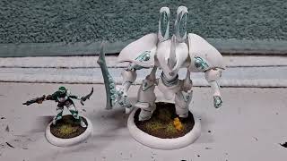 Whats in the figure case 4. Warmachine mk 3.