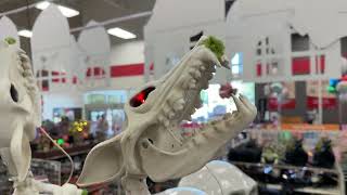 Michaels Halloween 2026: Moss Wolf Skeleton