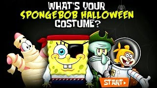 What's Your SpongeBob Halloween Costume? (Nickelodeon Games)