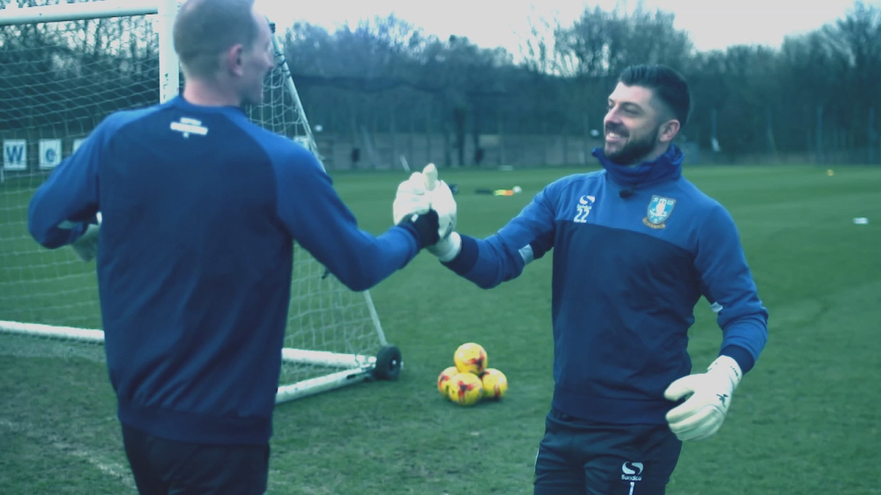 Sky Sports feature Owls goalkeeper training drills!