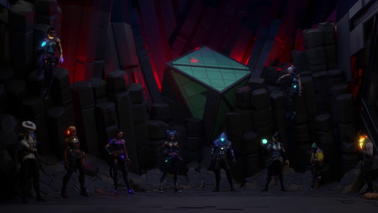 VALORANT AGENTS BACKGROUND TEST RENDER - 3D 4K