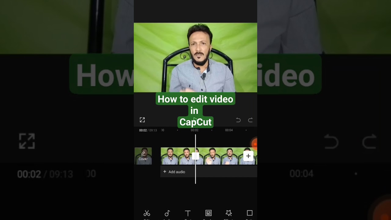 Capcut video editing short 