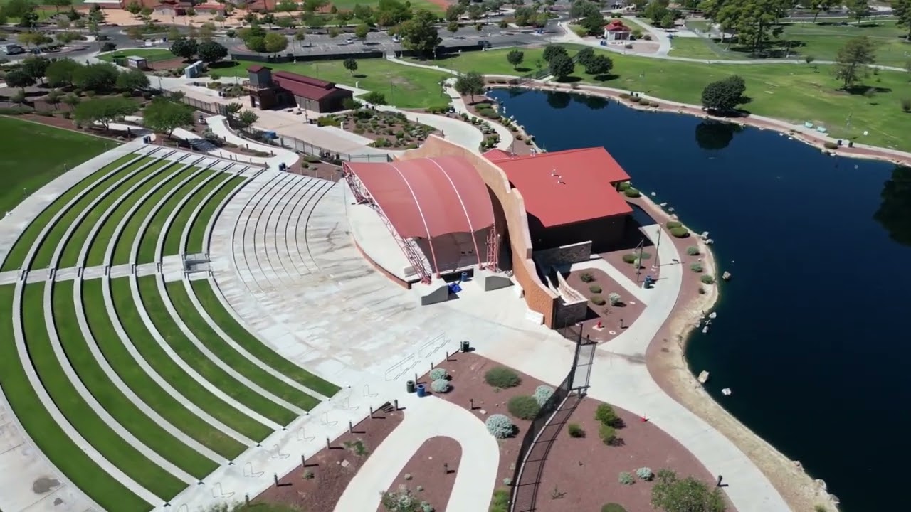 Craigs Ranch Park North Las Vegas - Drone flying