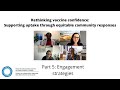 NCCDH Webinar: Rethinking vaccine confidence: Engagement strategies (Part 5 of 5)