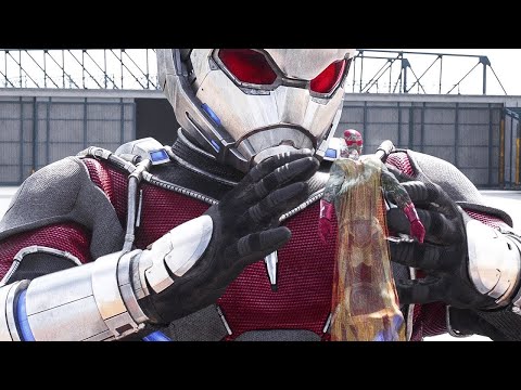 Ant-Man Adam Dev Adam Oluyor - Havaalanı Savaş Sahnesi - Kaptan Amerika Kahramanların Savaşı (2016)