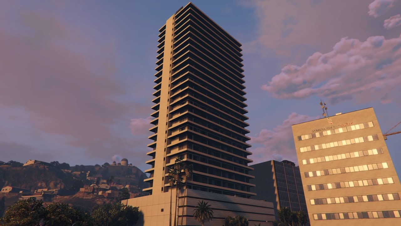 Gta 5 top of maze tower фото 39