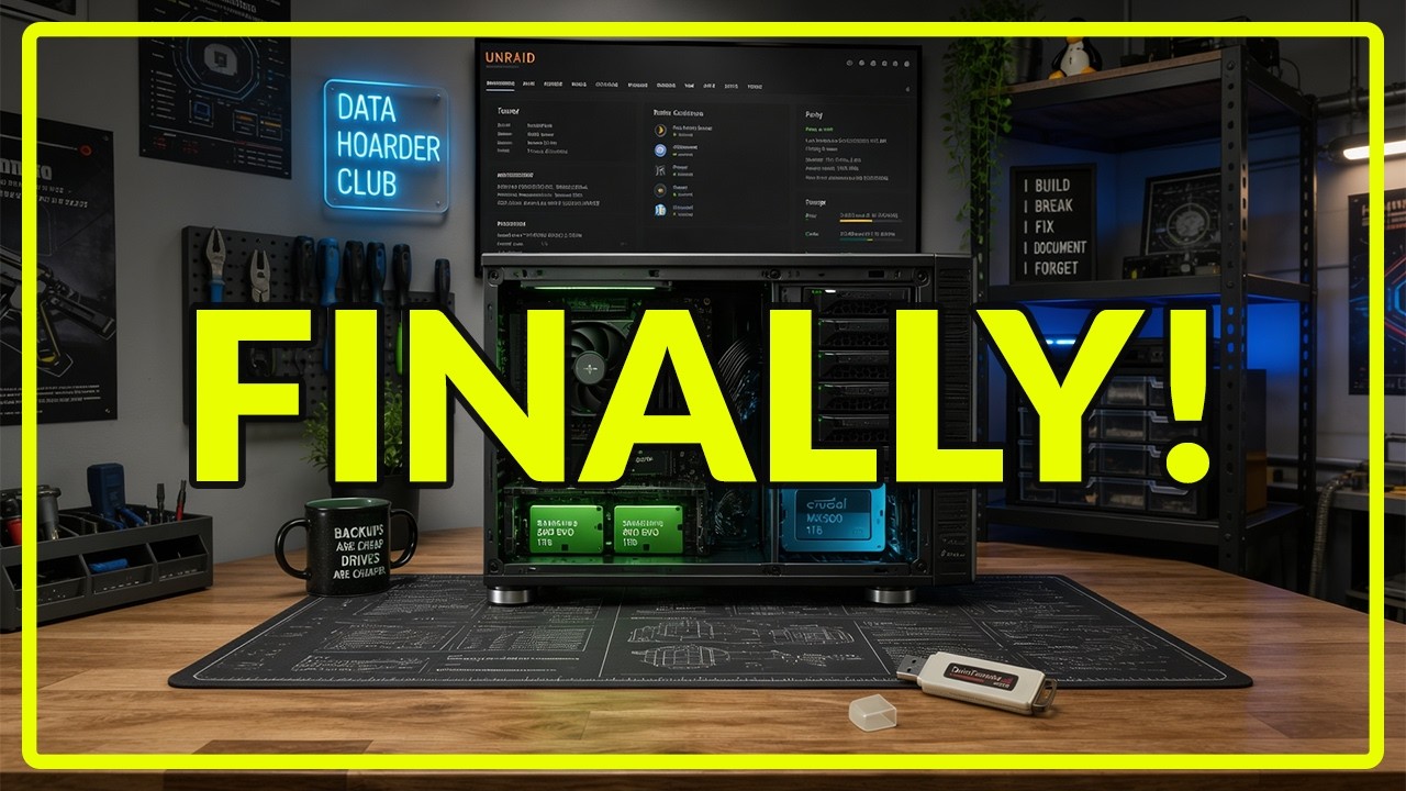 Moving Unraid OFF USB Drives! (Internal Boot Setup Guide) - YouTube