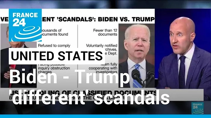 US handling of classified documents: Biden - Trump 'very different' scandals • FRANCE 24 English