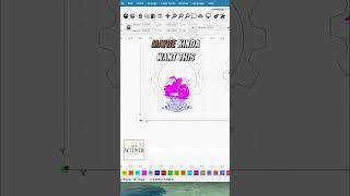Designing a Motorcycle Layer with Polygon in LightBurn Software #shorts