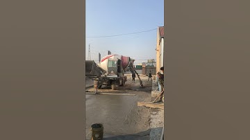 SELF LOADING CONCRETE MIXER TRUCK LUZUN BRAND