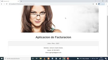PROGRAMA JAVE WEB - JSP - MYSQL. FACTURACION.