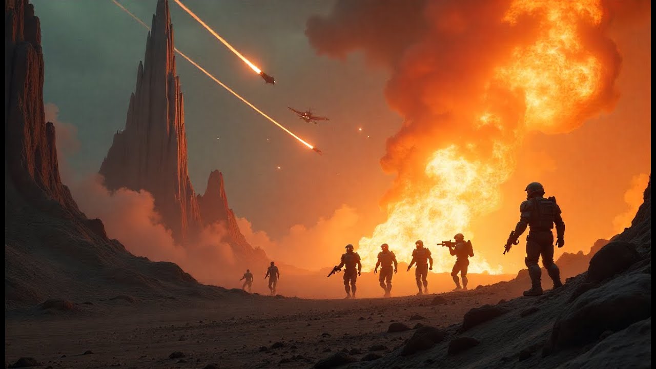 Just as All Hope Was Lost, Human Soldiers Landed—and Everything Changed | Sci-fi HFY Short Stories