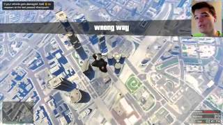 Impossible Mile High Bike Stunt GTA 5 Funny Moments