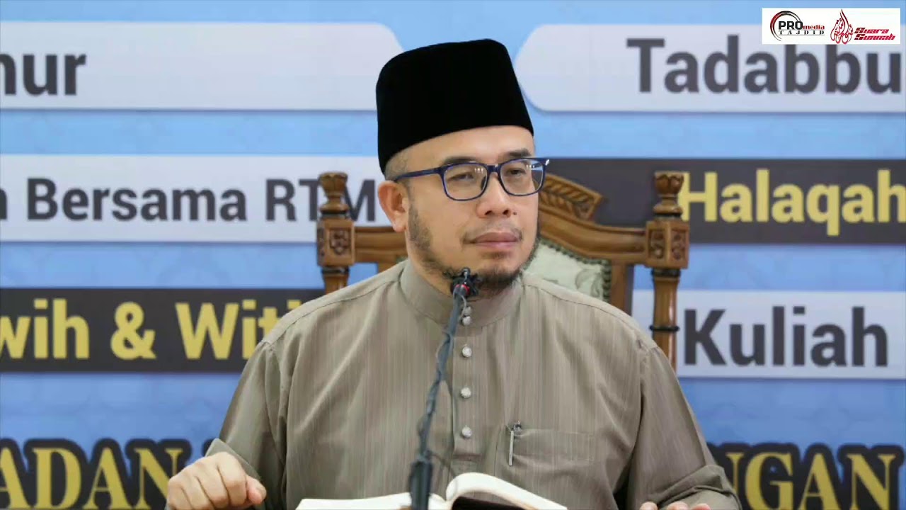 LIVE NOW Durus Ramadhan Prof Dr Maza