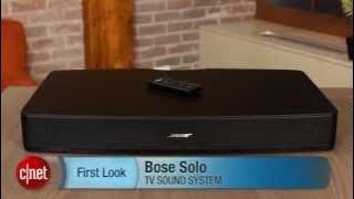 Download lagu Bose Solo TV sound system - Great-looking sound bar with decent sound