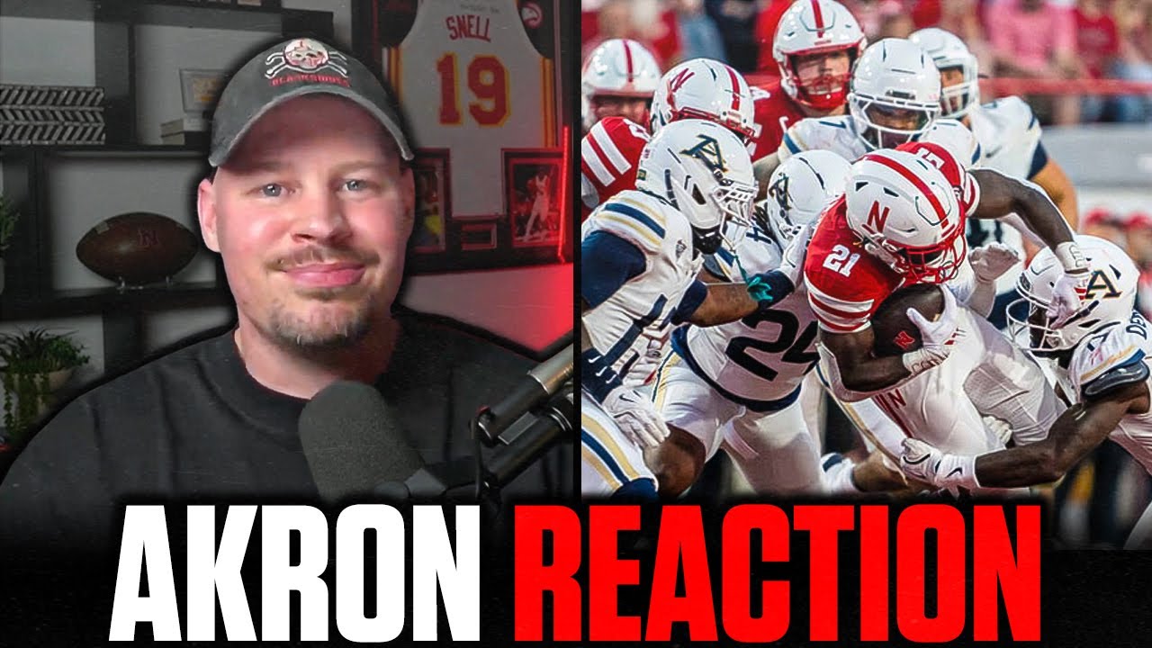 REACTING TO NEBRASKA'S 68 POINT, DOMINANT SHUT OUT WIN OVER AKRON