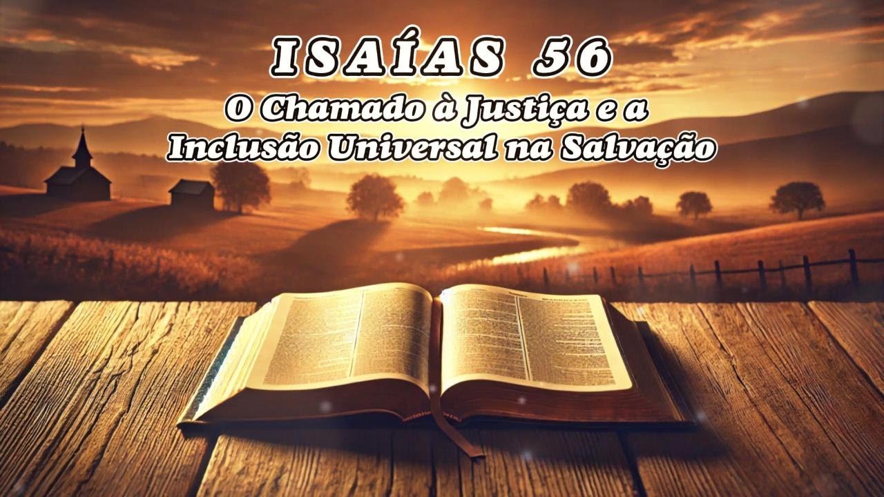 Isaías 56 – O Chamado à Justiça e a Inclusão Universal na Salvação