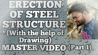 [Erection of Steel structure ]|Drawing analysis|[Part-2]|How to review Drawing |By|Er.Vikash jha|