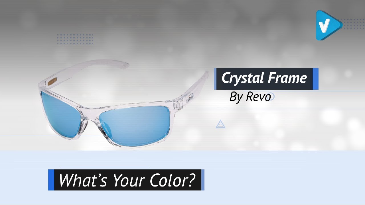 Revo Harness RE 4071 09 BL Polarized Wrap Sunglasses, Crystal, 61 Mm - 5 Colors