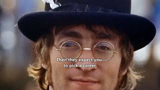 Download Lagu John Lennon -  Working Class Hero -  Lyrics / Subita MP3
