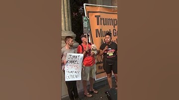 Jimmy Kimmel fans protest his suspension
