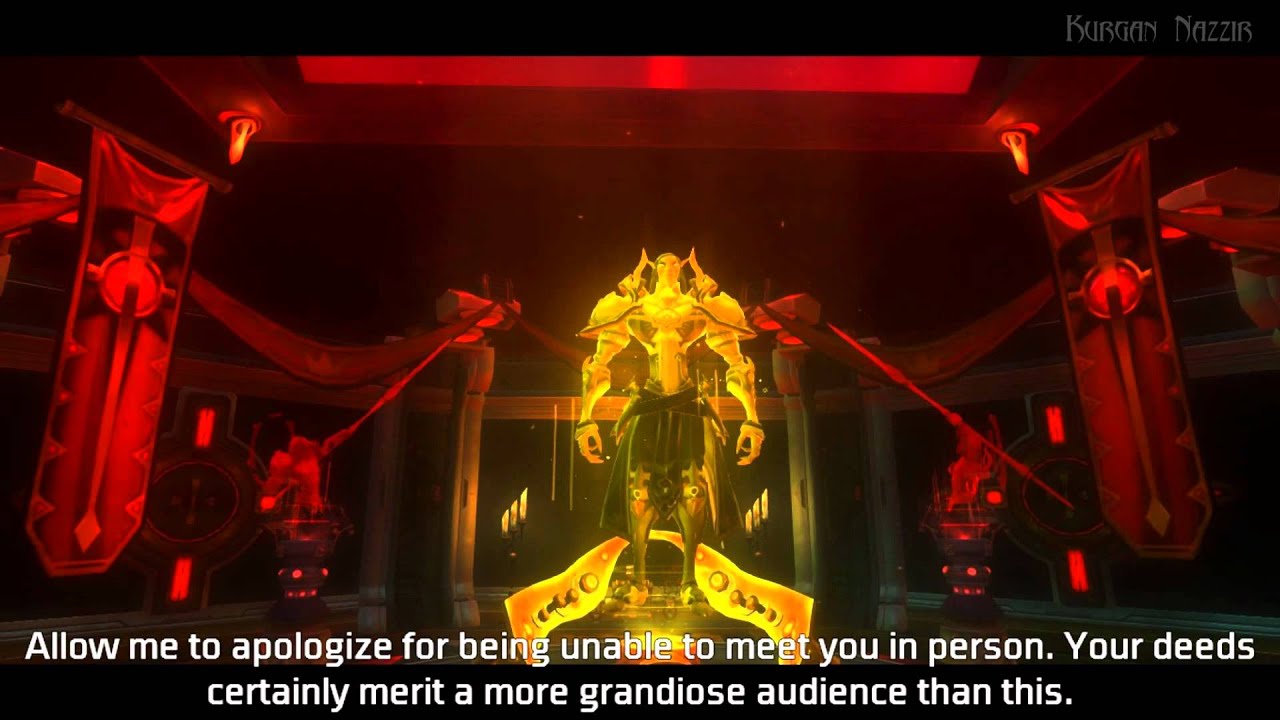 Wildstar - Imperial Sanctorium dialogue bug (Dominion)