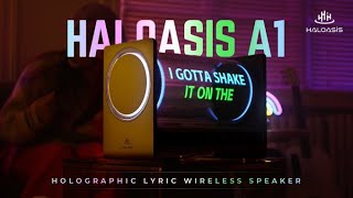 Haloasis A1 - Holographic Lyric Wireless Speaker