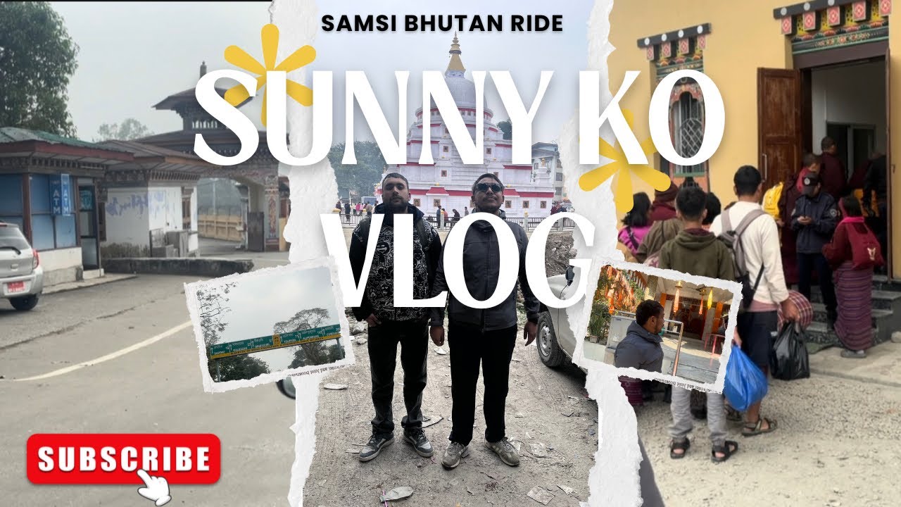 Kalimpong to Samtse Bhutan Ride 🇧🇹 | Scenic Border Journey | Bike Ride
